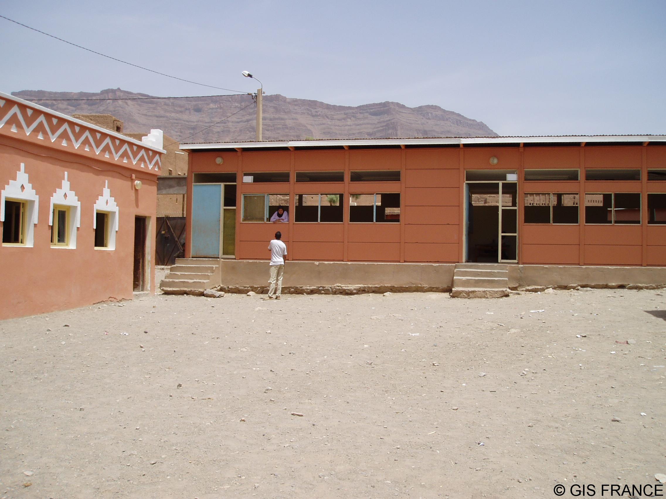 Maroc Réfection de l&rsquo;école de Temesla
